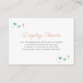 Weergaveschol voor flitsende kunsten en sterren informatiekaartje (Voorkant)