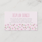 Weergaveschoon: geen roze schroefdop informatiekaartje (Voorkant)