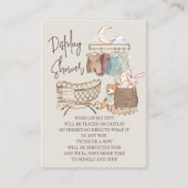 Weergaveslag Boho Nursery Gift Label Informatiekaartje (Voorkant)