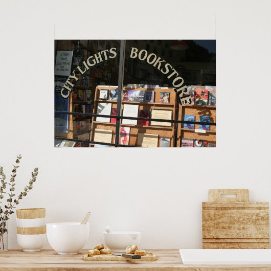 Weergavevenster voor lokale verlichten poster (Keuken)