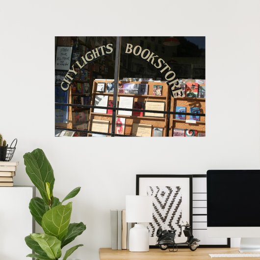 Weergavevenster voor lokale verlichten poster (Thuiskantoor)