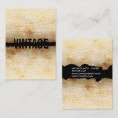 Weergegeven achtergrond visitekaartje (Voorkant / Achterkant)