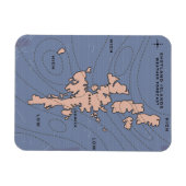 Weerkaart Shetlandeilanden Magneet (Horizontaal)