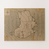 weerkaart van Australië Legpuzzel (Horizontaal)