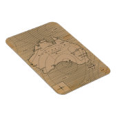weerkaart van Australië Magneet (Rechterzijde)