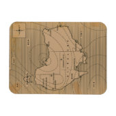 weerkaart van Australië Magneet (Horizontaal)