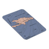 Weerkaart van Hispaniola Magneet (Rechterzijde)