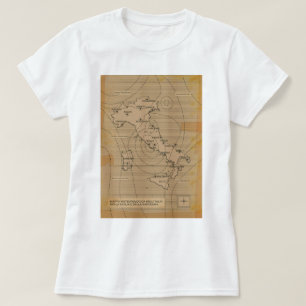 weerkaart van Italië, Scilly en Sardinië T-shirt