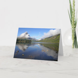 Weerkaatsing bij Two Medicine Lake Kaart