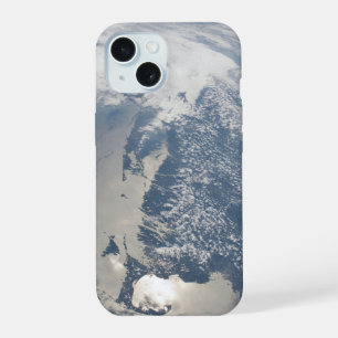 Weerkaatsing op de kustlijn van Massachusetts. iPhone 15 Case