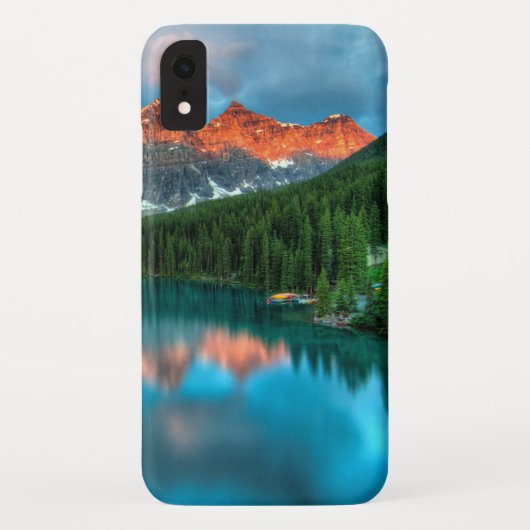Weerkaatsing van meerpieken Case-Mate iPhone case (Achterkant)