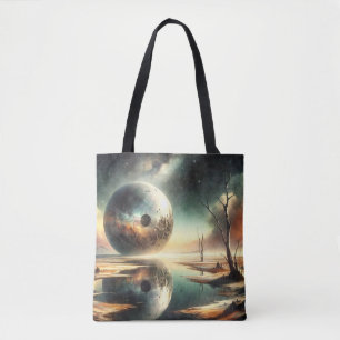 Weerkaatsingen van Chaos Tote Bag