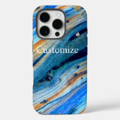 weerkaatste blauwe schuur Case-Mate iPhone case (Achterkant)