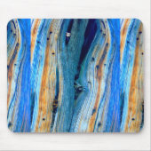 weerkaatste blauwe schuur muismat (Voorkant)