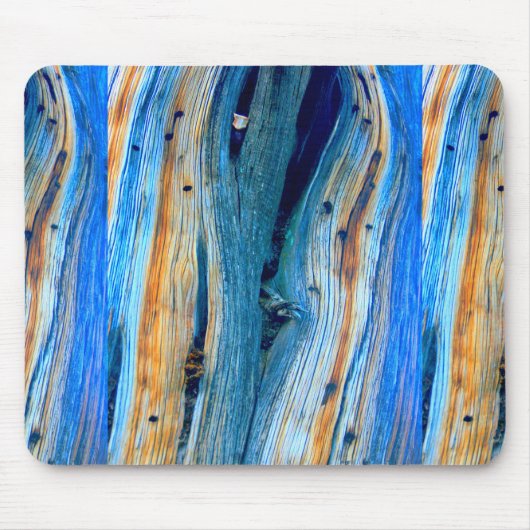 weerkaatste blauwe schuur muismat (Voorkant)