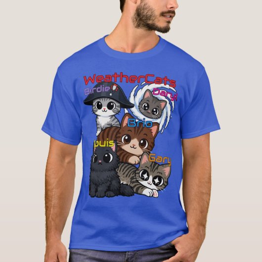 Weerkatten T-shirt (Voorkant)