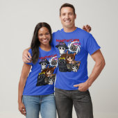 Weerkatten T-shirt (Unisex)