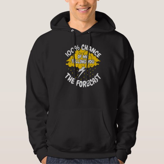 Weerprognose Hoodie (Voorkant)