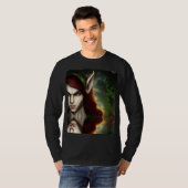 weerspiegel fantasiewezen t-shirt (Voorkant volledig)