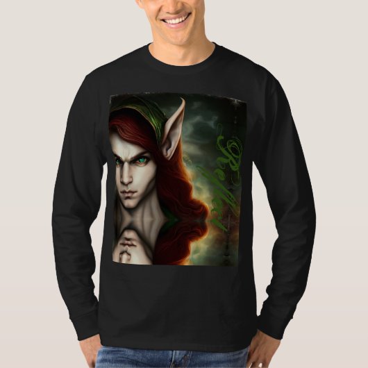 weerspiegel fantasiewezen t-shirt (Voorkant)