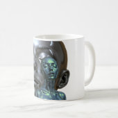 Weerspiegelde dualiteit koffiemok (Voorkant rechts)