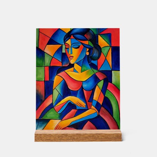 Weerspiegeling Acryl Bord (Voorkant)