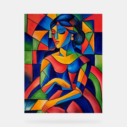 Weerspiegeling Acryl Bord (Voorkant)