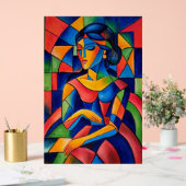 Weerspiegeling Acryl Bord (Huwelijk)