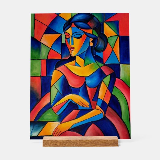 Weerspiegeling Acryl Bord (Voorkant)