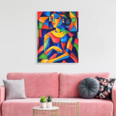 Weerspiegeling Canvas Afdruk (Insitu (Woonkamer))