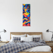 Weerspiegeling Canvas Afdruk (Insitu (Slaapkamer))