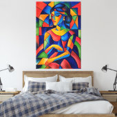 Weerspiegeling Canvas Afdruk (Insitu (Slaapkamer))