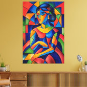 Weerspiegeling Canvas Afdruk (Insitu (Woonkamer))