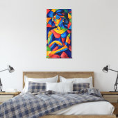 Weerspiegeling Canvas Afdruk (Insitu (Slaapkamer))