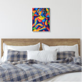 Weerspiegeling Canvas Afdruk (Insitu (Slaapkamer))