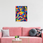Weerspiegeling Canvas Afdruk (Insitu (Woonkamer))