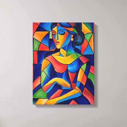 Weerspiegeling Canvas Afdruk (Voorkant)