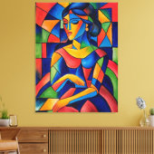 Weerspiegeling Canvas Afdruk (Insitu (Woonkamer))