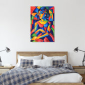 Weerspiegeling Canvas Afdruk (Insitu (Slaapkamer))