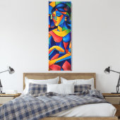 Weerspiegeling Canvas Afdruk (Insitu (Slaapkamer))