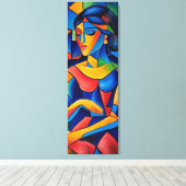 Weerspiegeling Canvas Afdruk (Insitu (Houten vloer))