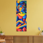 Weerspiegeling Canvas Afdruk (Insitu (Woonkamer))