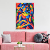 Weerspiegeling Canvas Afdruk (Insitu (Woonkamer))