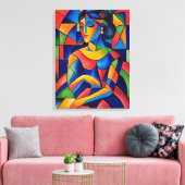 Weerspiegeling Canvas Afdruk (Insitu (Woonkamer))