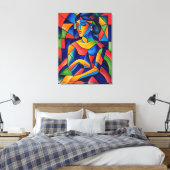 Weerspiegeling Canvas Afdruk (Insitu (Slaapkamer))