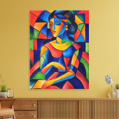 Weerspiegeling Canvas Afdruk (Insitu (Woonkamer))