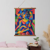 Weerspiegeling Hangend Wandkleed (Slaapkamer)
