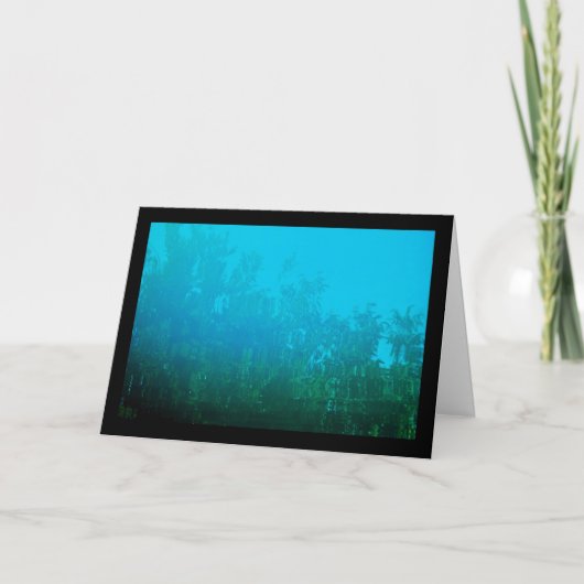 Weerspiegeling in het Water Kaart (Voorkant)