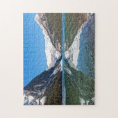 Weerspiegeling op Lake Louise - Banff NP, Canada Legpuzzel (Verticaal)