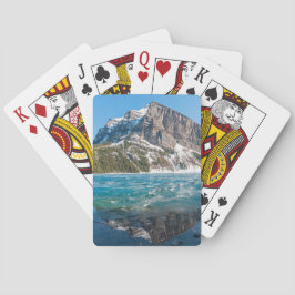 Weerspiegeling op Lake Louise - Banff NP, Canada Pokerkaarten